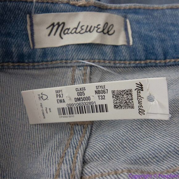 NEW Madewell The Tall Perfect Vintage Jean in Ellicott Wash, 32T - Picture 13 of 16